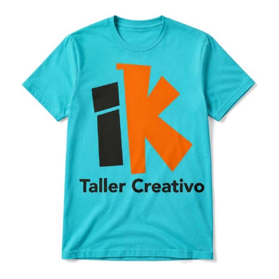 Playera color personalizable de Impakta Taller Creativo