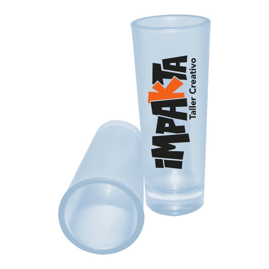 Tequilero satinado personalizable de Impakta Taller Creativo